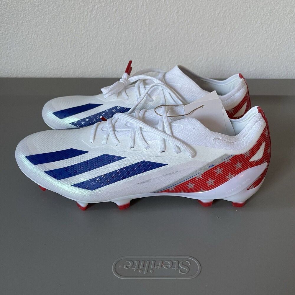 Adidas X Crazyfast USA .1 FG Soccer Cleats IG0664 Men's Size 6.5 Women's 7.5